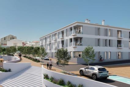 Imagen virtual de la promoción Cala Corb Residencial, que se empezará a construir de forma inminente.