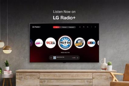 LG incluye un servicio de radio y audio en 'streaming' en sus 'smartTV'