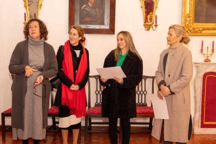 La entrega de las becas de este año, en un acto celebrado en Cas Comte.