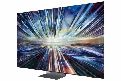 Televisor Samsung de la línea de 2025 con tecnología Eclipsa Audio