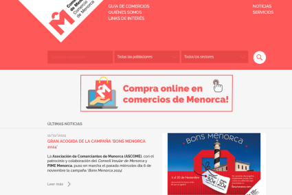 El dominio xuroa.com redirige ahora a la web de la asociación de comerciantes