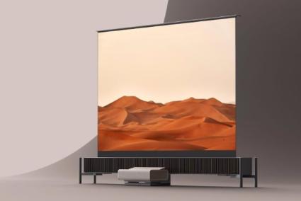 XGIMI presenta Ascend, un concepto de pantalla monitorizada de 100 pulgadas que combina con el proyectos AURA 2