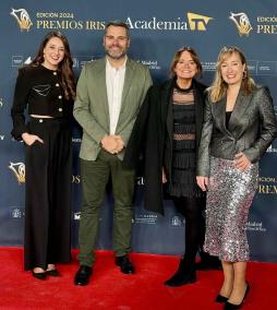 Antònia Ferrer, Albert Salas, Mar Comín y Miriam García.