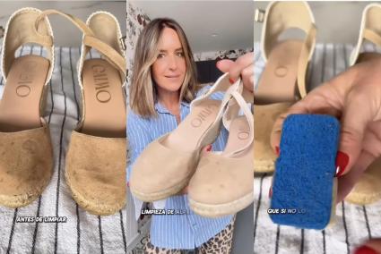 Ni betún ni bicarbonato: este es el mejor productor para limpiar alpargatas y sandalias de esparto