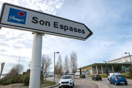Está ingresada en el hospital mallorquín desde el sábado.