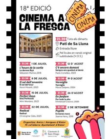 Cine al aire libre en Alaior