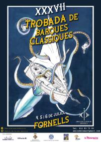 'XXXVII Trobada de barques clàssiques' en Fornells