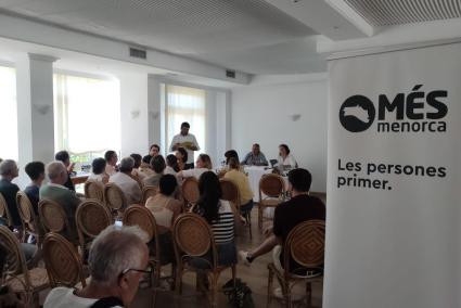 La asamblea de Més per Menorca se ha reunido este sábado.