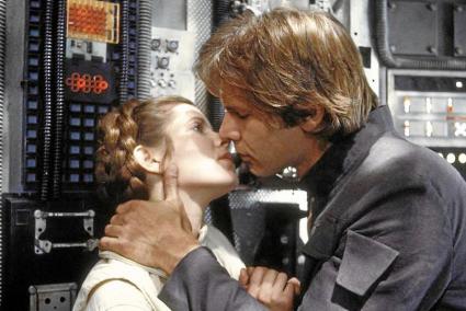 Carrie Fisher mantuvo un «intenso» romance con Harrison Ford en 'Star Wars'