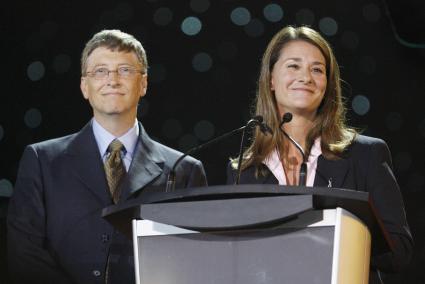 Bill y Melinda Gates