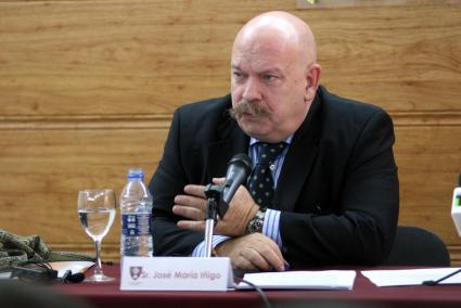 PALMA. PRENSA. EL PERIODISTA JOSE MARIA IÑIGO OFRECE UNA CONFERENCIA EN PALMA.