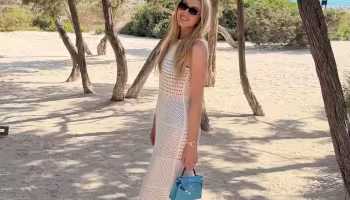De la Casa Blanca a Ibiza: la hija de Donald Trump visita se relaja en las pitiusas
