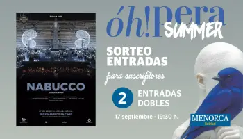 Disfruta de la ópera Nabucco desde la pantalla de cine: Es Diari sortea dos entradas dobles