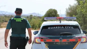 Efectivos de la Guardia Civil arrestaron al hombre