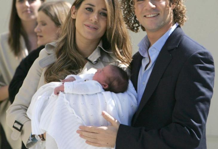 DAVID BISBAL PRESENTA A SU HIJA ELLA