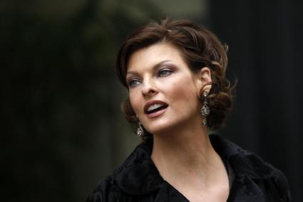 PARIS. MODELOS. Linda Evangelista , top model canadiense.