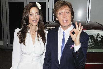 Paul McCartney y Nancy Shevell