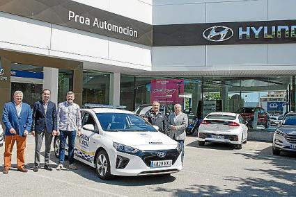 Proa Automoción entregó un Ioniq EV al Ajuntament de Ses Salines