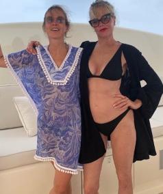 Melanie Griffith y sus amigas, de vacaciones en Mallorca