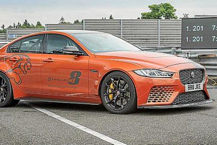 El Jaguar XE SV Project 8, bate su propio récord