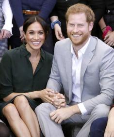 Príncipe Enrique y Meghan Markle