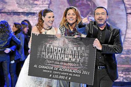 MADRID - NAGORE ROBLES GANA EL PROGRAMA CONCURSO " ACORRALADOS "