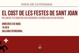 Charla en Ciutadella sobre el Plan Director de Sant Joan