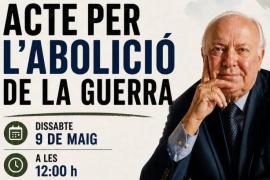 Acto en Maó por la abolición de la guerra