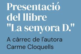 Presentación del libro 'La senyora D.' en Ciutadella