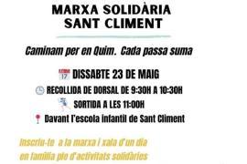 Imagen principal de Marcha solidaria en Sant Climent en Nooksense