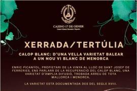 Imagen principal de Charla en Ciutadella sobre un nuevo vino blanco de Menorca en Nooksense