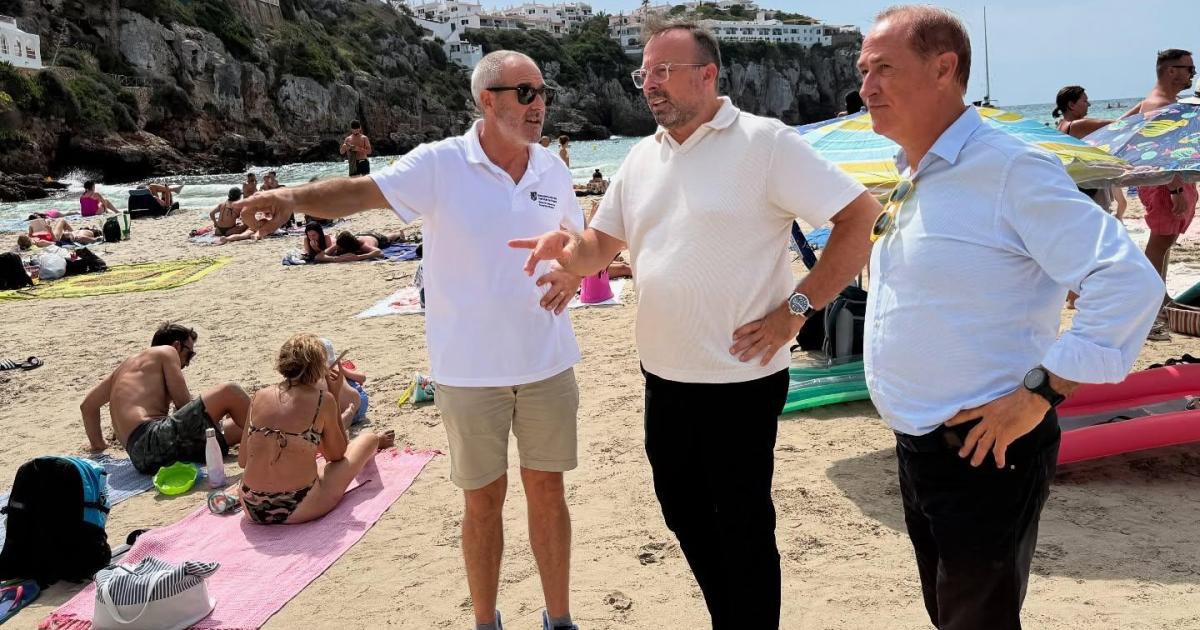 Alaior busca un acuerdo para llevar más arena a Cala en Porter este invierno