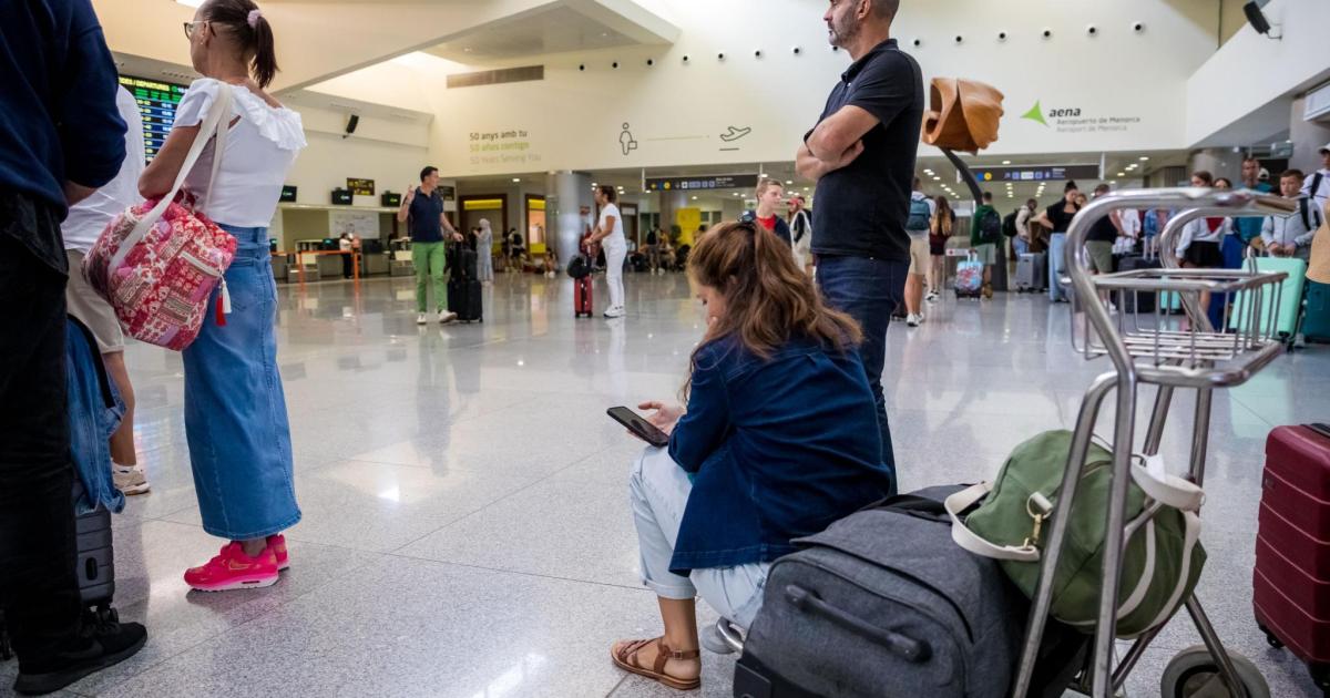 Siete vuelos cancelados entre Menorca y Mallorca en las últimas horas