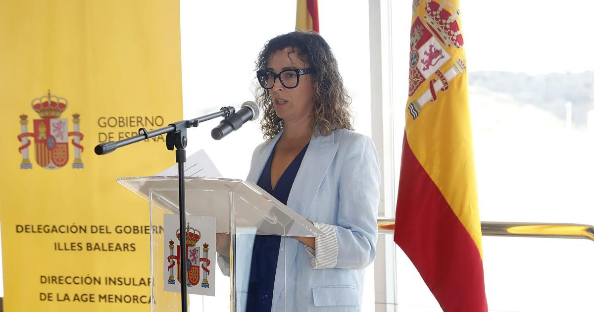 Clara Mayans toma posesión como directora insular del Estado en Menorca: «Hay que fortalecer los servicios»
