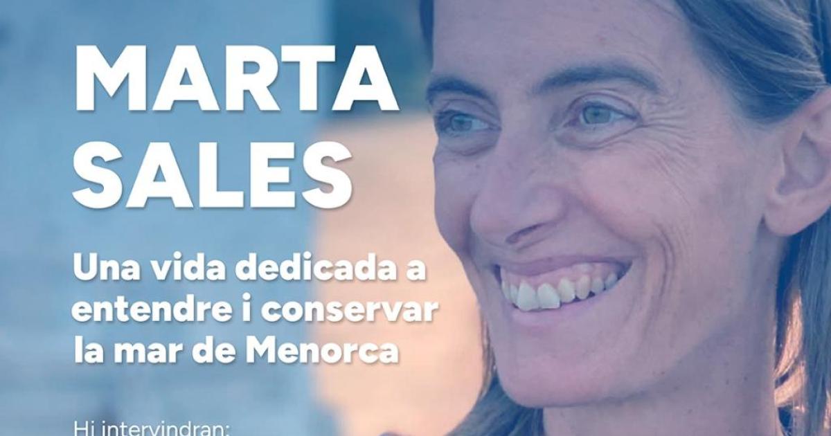 Acto de homenaje a Marta Sales en Es Mercadal